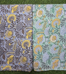 Tissu en coton respirant à imprimé animalier Sanganeri, léger, imprimé floral, pour la couture de vêtements pour filles, prix d'usine, vente chaude - Product Image 6