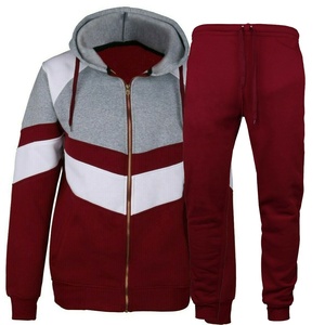 Custom Made Men's Oversized Gym Tracksuit Plus Size Jogging Sweat Suits with Custom Logo Custom Logo Jogging Sweat Suits - Product Image 2