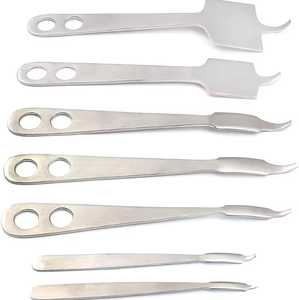 Juego de Retractores Hohmann de 7 Piezas, Instrumentos Quirúrgicos Veterinarios Ortopédicos de Acero Inoxidable, Palanca para Huesos - Product Image 6