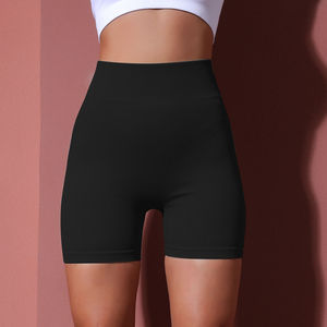 Shorts de yoga d'été personnalisés pour femmes, vêtements de sport respirants à taille haute, anti-transpiration - Product Image 5