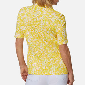 Nueva Camiseta de Punto Transpirable para Mujer, a la Moda, con Color y Talla Personalizables, Ropa Casual, Tejido de Poliéster/Algodón, Superventas - Product Image 2