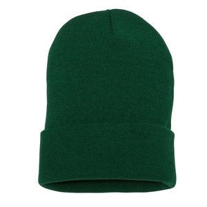 Gorro de Punto Morado Unisex, Color Sólido, Gorro de Invierno Informal para Esquí, Diseño Ajustado, Material Acrílico - Product Image 2