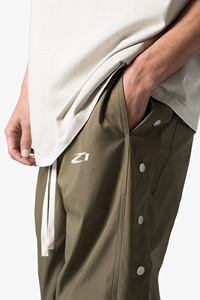Performance Snap Side Track Pants Men Tear Away Nylon <b>Trousers</b> Athletic Training Wear OEM Wholesale Supplier - Product Image 4