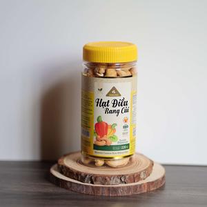 Noix de cajou grillées W180 220g en pot avec couvercle jaune - Goût beurré et salé unique, Dong Phu Vietnam, biologique, premium, certifié ISO, prêt à consommer - Product Image 6