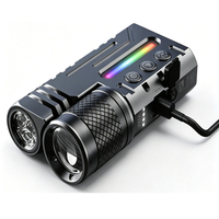 Lampe torche LED avec zoom et 29 modes