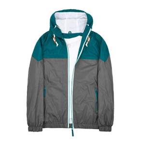 ชุดวอร์มกีฬาผู้ชายแบบใหม่ขายส่งประจำฤดูใบไม้ร่วงปี 2026 ชุดวิ่งออกกำลังกาย เสื้อแจ็คเก็ตกันลมแบบซิปครึ่งตัวและกางเกงขาสั้น - Product Image 4