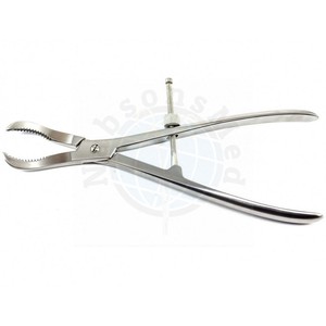Pinza de reducción ósea premium de acero inoxidable para ortopedia, instrumento de reducción de fracturas con bloqueo rápido, reutilizable, CE - Product Image 4