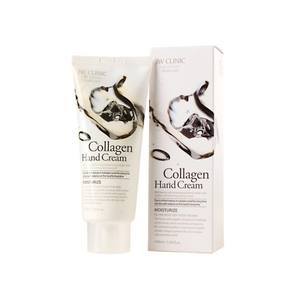 Crème pour les mains hydratante au collagène 3W CLINIC 100ml, authentique crème pour les mains coréenne K Beauty, raffermissante, élastique, nourrissante, soin de la peau - Product Image 1