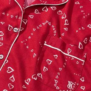 Conjunto de Pijama de Dos Piezas Tejido en Seda 100% para Mujer, Ropa de Dormir Personalizada, OEM - Product Image 2