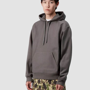 เสื้อฮู้ดดี้ผู้ชายคุณภาพพรีเมียม หนักพิเศษ 500GSM ผ้าเฟรนช์เทอร์รี่หนา แบบเรียบ ทรงโอเวอร์ไซส์ สไตล์สตรีทแวร์ - Product Image 3