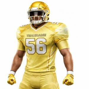 Nuevo Conjunto de Uniforme de Fútbol Americano Juvenil al por Mayor, Jersey y Pantalones de Entrenamiento Personalizados, Precio de Fábrica - Product Image 2