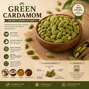 Cardamomo Verde Natural |   Vainas aromáticas enteras diseñadas para cocinas de hostelería y creaciones artesanales en la cocina contemporánea. - Product Image 5