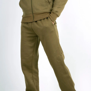 Chándal 2 en 1 con Capucha para Hombre, 100% Algodón, Forro Polar, Transpirable, Bolsillos Ocultos, Estilo Casual para Otoño - Product Image 5