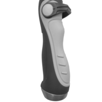 Pistolet d'arrosage télescopique de jardin 24-31 pouces avec poignée souple et contrôle au pouce, buses à jets variables