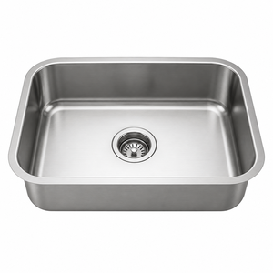 Vietnam Manufacturer Wholesale Premium Large Single Bowl Stainless Steel Kitchen Sink SS304 Undermount Design - Product Image 2