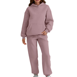 Ensemble de survêtement décontracté deux pièces pour homme, coupe oversize, en polyester/coton, coupe-vent et respirant, idéal pour l'entraînement et le jogging – Collection Hiver 2026 - Product Image 6