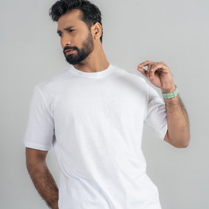 Camiseta informal de algodón de estilo urbano para hombre, camisa de algodón esencial a la moda para hombre, ropa informal para hombre, camiseta de cuello redondo, camiseta de media manga para hombre - Product Image 1