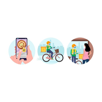 Aplicación Inteligente para Entrega de Comida Digital, Funciones de Descoherencia Causal, Compatible con Mac OS, Soporte 24/7, Entrega en 24 Horas, Empresarial