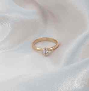 Oval Zircon Rose Gold Tone Silver <b>Ring</b> Hypoallergenic Recycled 925 Band <b>For</b> <b>Men</b> Women - Product Image 5
