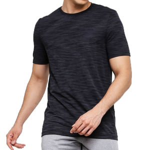 เสื้อยืดผู้ชายคุณภาพพรีเมียม ผ้าคอตตอน 100% ทรงโอเวอร์ไซส์ สีดำ ล้างสีแบบแอซิดวอช พร้อมลายโลโก้แบบเปล่าสำหรับออกแบบเอง - Product Image 1