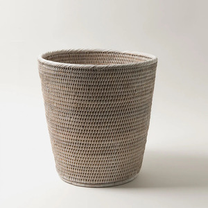 High Quality Eco-friendly Handmade Rattan Wicker Modern Design <b>Storage</b> Basket For Laundry Bedroom OEM Rattan 2026 From Vietnam - Product Image 3