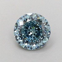 Diamante CVD de Corte Portugués, Azul Intenso, VS1, Pulido EX Excelente, Certificado IGI, Piedra Suelta, Calidad Premium, Pieza Rara
