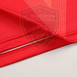 ชุดฟุตบอลเยาวชนดีไซน์ล่าสุด ระบายอากาศได้ดี สีพื้น - Product Image 4