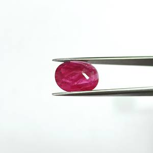 พลอยทับทิมธรรมชาติพม่ารูปไข่ 6.22 กะรัต RBHO-4 - Product Image 5