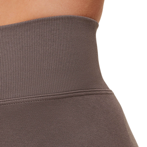 Womens High Waist Seamless Sculpting <b>Leggings</b> <b>Brown</b> Stretch Gym Yoga Workout Fitness Training Activewear Soft Fit - Product Image 5