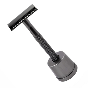 Maquinilla de Afeitar Profesional de Doble Filo, de Acero Inoxidable, Manual, para Afeitar la Barba, con Logotipo Personalizado, OEM, Marca Privada - Product Image 2