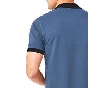 Polo pour homme de haute qualité 200g, séchage rapide, anti-plis, manches courtes, style polyvalent, trois couleurs, tissu en coton - Product Image 2