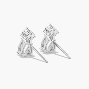 Bijoux en argent 925 de luxe avec diamants en moissanite, forme poire scintillante, style élégant pour hommes et femmes, cadeau idéal pour toutes les occasions - Product Image 6