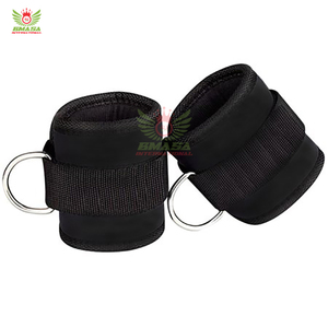 สายรัดข้อเท้าแบบปรับได้สำหรับเครื่องออกกำลังกายแบบสายเคเบิล สายรัดข้อเท้าแบบนีโอพรีนสำหรับการออกกำลังกายแบบคิกแบ็ค - Product Image 3