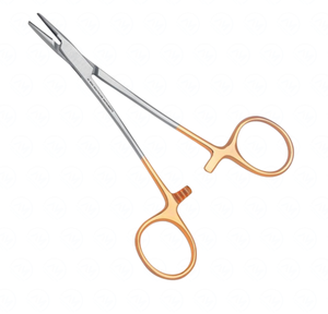 Porte-aiguilles en acier inoxydable, instruments chirurgicaux manuels de précision pour sutures, dispositifs médicaux professionnels, porte-aiguille médical - Product Image 1