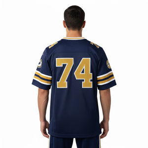 Conjunto de Camisetas de Fútbol Sublimadas Personalizadas al por Mayor, de Secado Rápido, con Impresión de Alta Definición, Transpirables, para Equipos Deportivos - Product Image 3