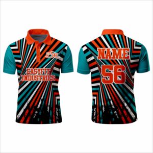 Sublimation personnalisée sur jersey respirant uni pour chemises |   Vêtements de sport unisexes en gros, impression OEM/ODM - Product Image 4