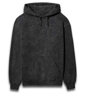 Harry Johnson Men's Black Hooded Sweatshirt Regular Fit Knitted Cotton Casual Solid Design Breathable Eco-Friendly Autumn Wear - Product Image 1