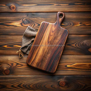 Tabla de cortar de madera maciza rústica plegable y ecológica de 1,5 cm de espesor para restaurante y uso doméstico diversas aplicaciones de cocina - Product Image 2