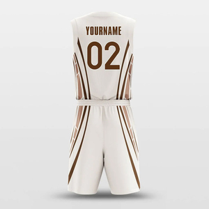 Uniformes de basketball pour hommes sur mesure, faible quantité minimum de commande, dernier design, impression de logo personnalisée. - Product Image 2