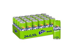 Fanta Exotic 250ml Premium Carbonated <b>Soft</b> <b>Drink</b> Exotic Fruit Flavor Refreshing Energy Style Can Beverage for Retail Sale Fresh! - Product Image 5