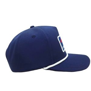 Sombreros de cuerda, de 5 paneles gorras de béisbol, parches tejidos estructurados, ala ligeramente curvada, cierre Snapback ajustable para pesca, senderismo, OEM - Product Image 6