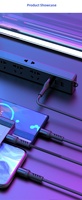 Coffret Cadeau Cheval 2026 – Boîte Cadeau d'Affaires Rouge à Ouverture Facile avec Câble de Données – Ensemble Deux Pièces Connecteurs Lightning/Micro USB/Type-C – Charge Rapide
