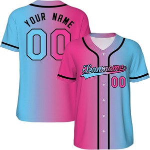 Camiseta de Béisbol Personalizada con Nombre de Equipo 00, Cuello en V, Manga Corta, Unisex, Transpirable, Poliéster, Impresión Sublimada, para Adultos, Todas las Temporadas - Product Image 6