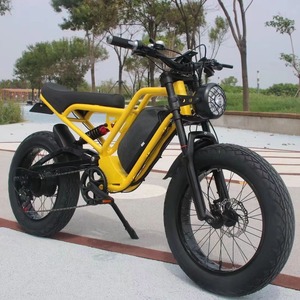 Bicicleta Eléctrica de Fábrica, 1500W, Bicicleta Urbana Eléctrica Resistente, Llantas Gruesas Todoterreno de 20 Pulgadas, Cuadro de Aleación de Aluminio, Bicicleta de Montaña Lista para Enviar - Product Image 1