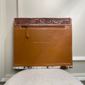 Nouveaux cheveux sur cuir usiné pochette pour ordinateur portable personnalisée pochette d'enveloppe en cuir de vachette véritable pour étui pour ordinateur portable 13, 14, 16 pouces - Product Image 5