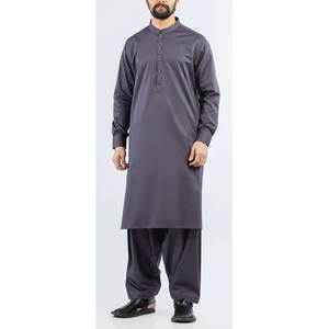 Shalwar Kameez Casual para Hombre de Algodón de Alta Calidad, Secado Rápido, Ligero, Personalizable, Corte Regular, para Todas las Temporadas, Bandhgala - Product Image 1