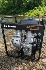 Pompe à eau diesel SS SAMSON à moteur diesel, très demandée, pour usage domestique, avec générateur diesel 3/4 pouces - Product Image 4