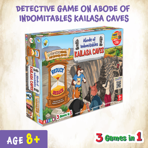 Kailasa Myth-Busting Detective Board Game Interactive Learning Tool for Indian History & Monuments - Product Image 2