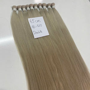 Extensiones lisas de cabello virgen vietnamita a precio de fábrica Color claro Donante crudo hecho de cabello humano - Product Image 6