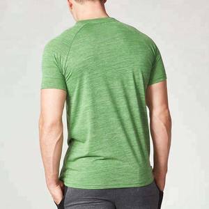 T-shirts décontractés tissés de qualité pour hommes, 100 % coton, manches courtes, prix de gros - Product Image 3